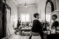 Private room at The Majestic Ballroom for brides or quinceaneras to get ready